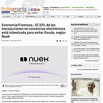 El 33% de las transacciones en comercios electrnicos est tokenizada para evitar fraude, segn Nuek